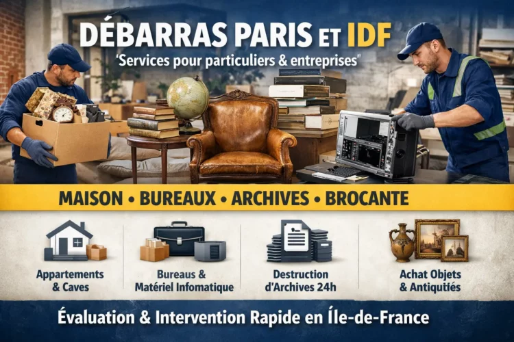 Débarras Paris et IDF