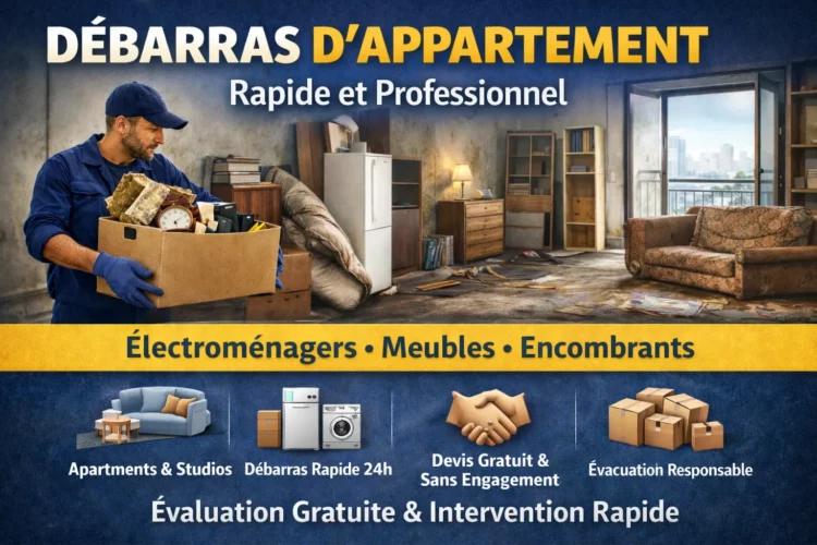 Débarras d'appartement