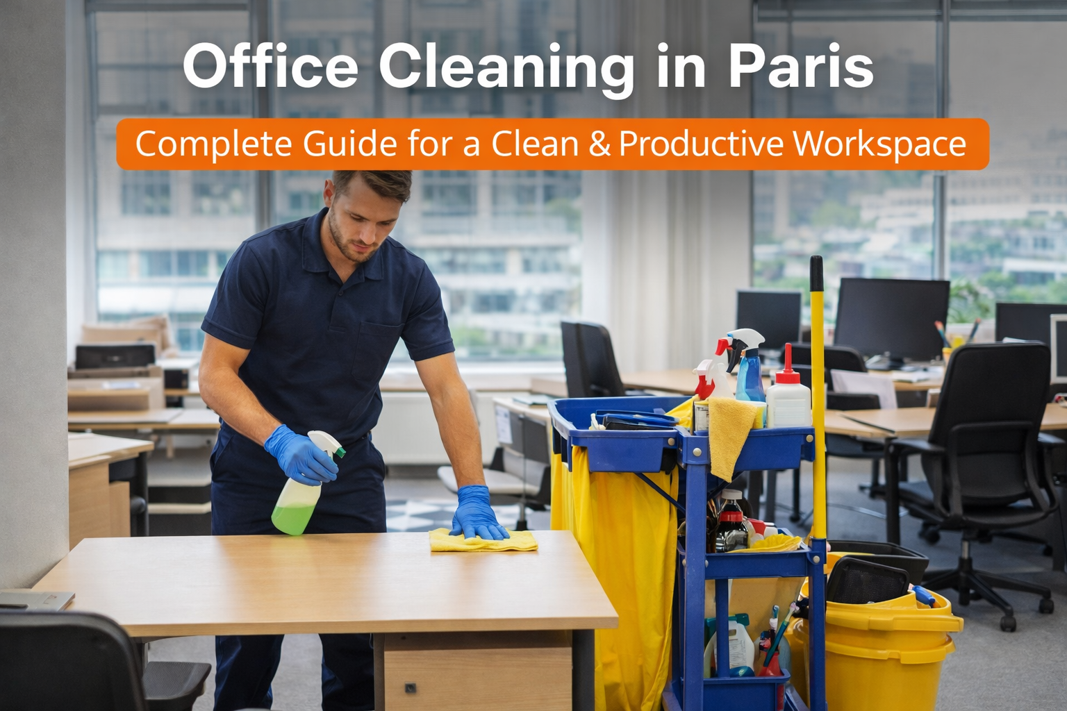 Office Cleaning in Paris – Complete Guide for a Clean & Productive Workspace