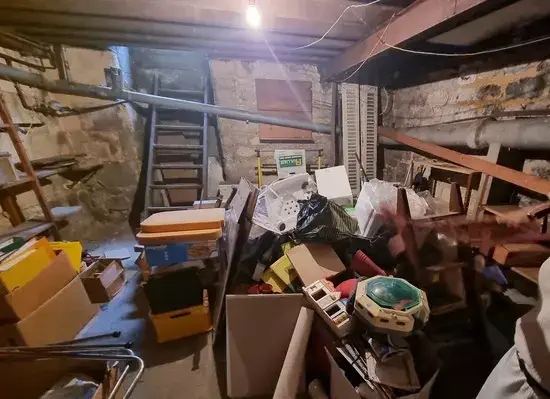 Débarras cave professionnel