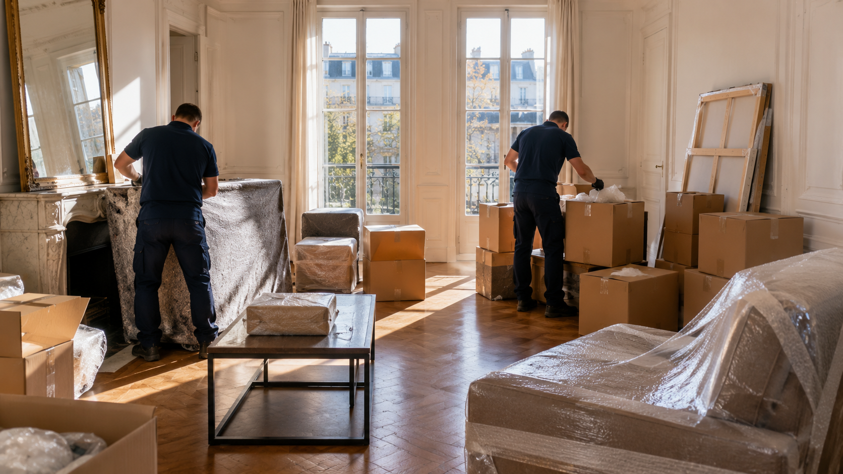 débarras d'appartement à Courbevoie